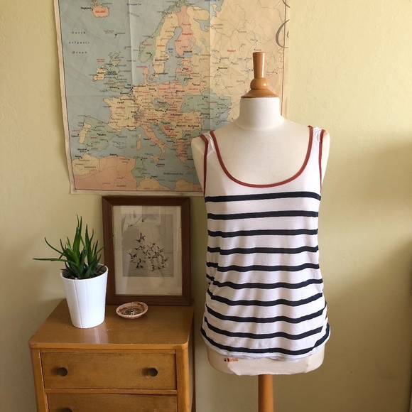 J. Crew Tops - J. Crew Striped Tank